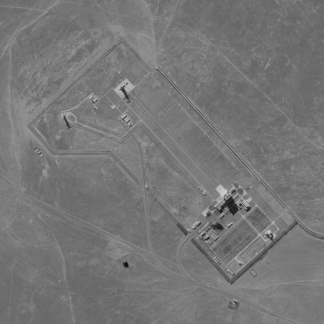 Jiuquan Satellite Launch Center - 2007-02-09 - OrbView-3 | SpaceFromSpace